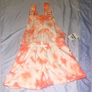 Nwt Lucky brand girls tie dye shorts jumper size large 12/14